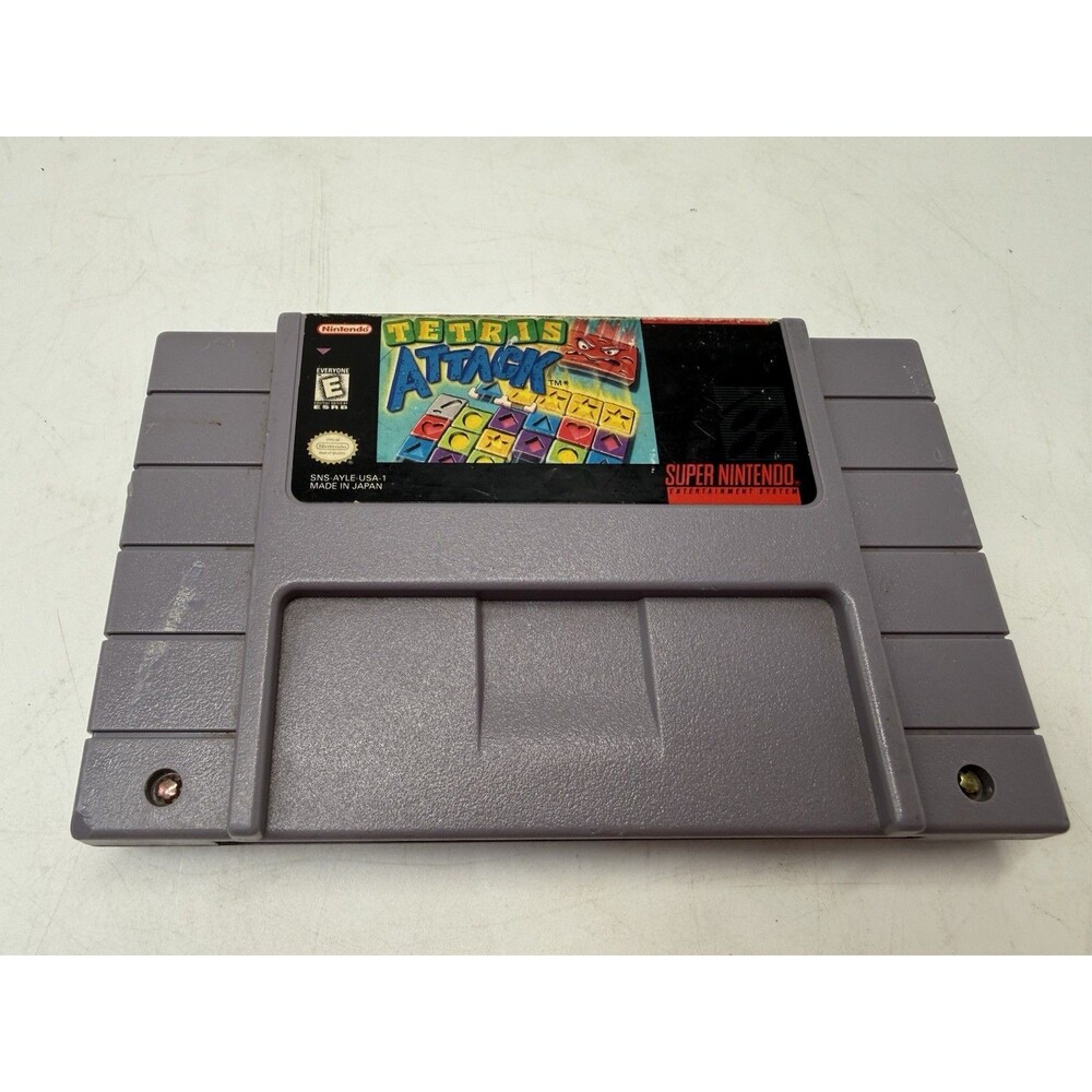 Tetris Attack (Super Nintendo SNES, 1996) Cartridge Only